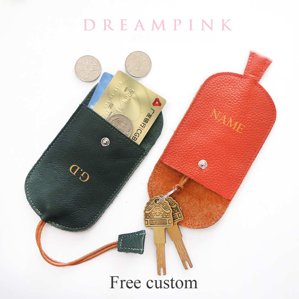 Monogram Keychain Leather - Giá Rẻ Hình Độc Da Bò