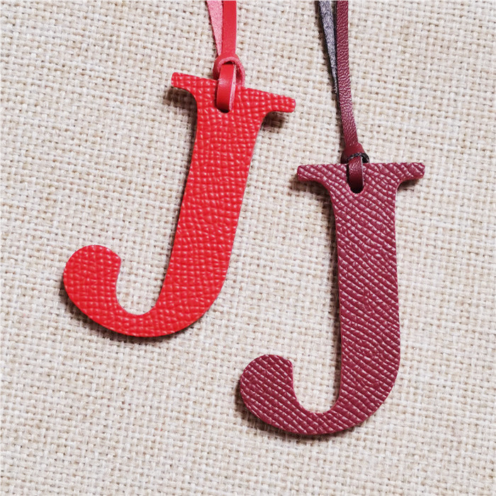 Monogram Keychain Leather - Chữ Cái Tiếng Anh J Bảng