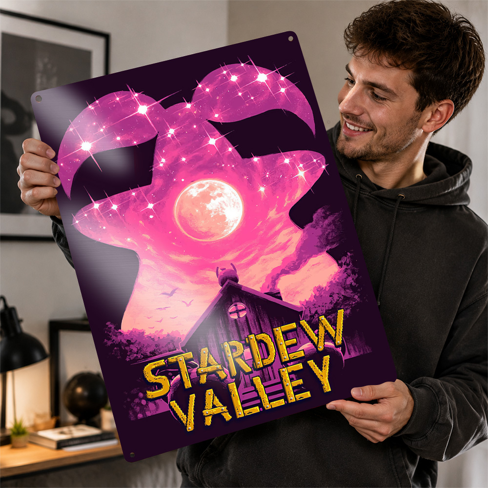 Stardew Valley Night Sky 3D Te - đánh giá và giá Custom Night Sky