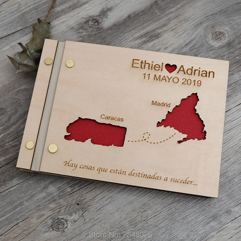 Map engraved wedding guestbook - đánh giá và giá Custom Star Map