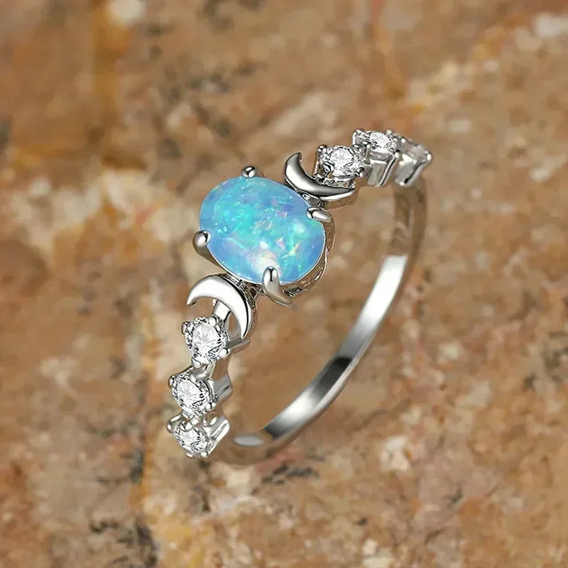 Oval Shaped Moonstone Curved M - đánh giá và giá Custom Night Sky