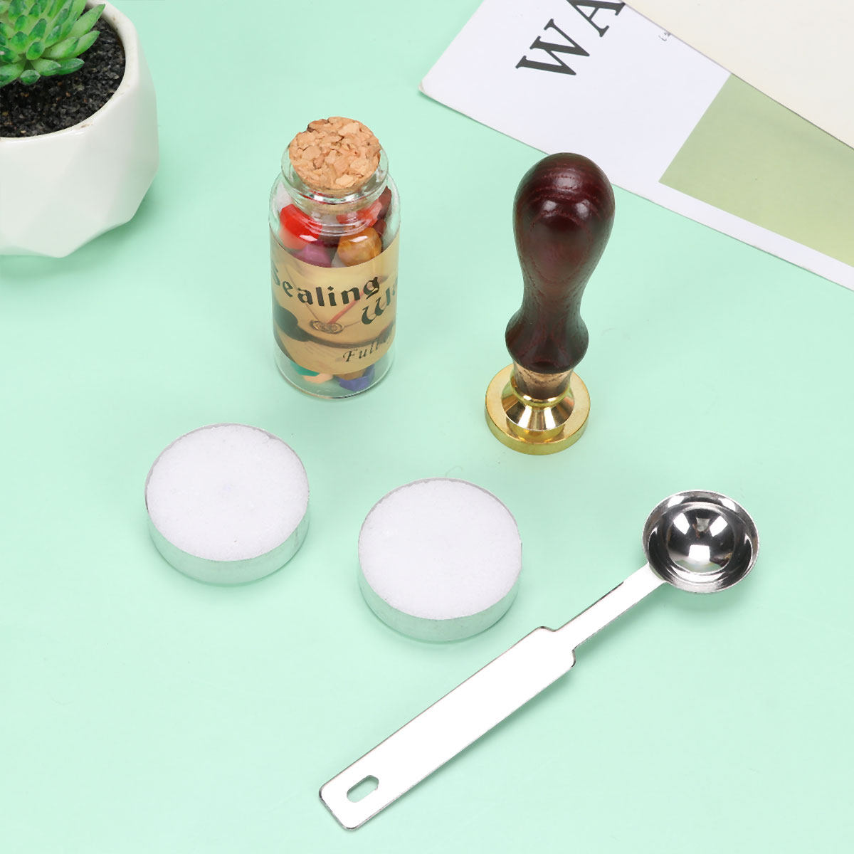 1Set Premium Sealing Wax Stamp - đánh giá và giá Wax Seal Letter Kit