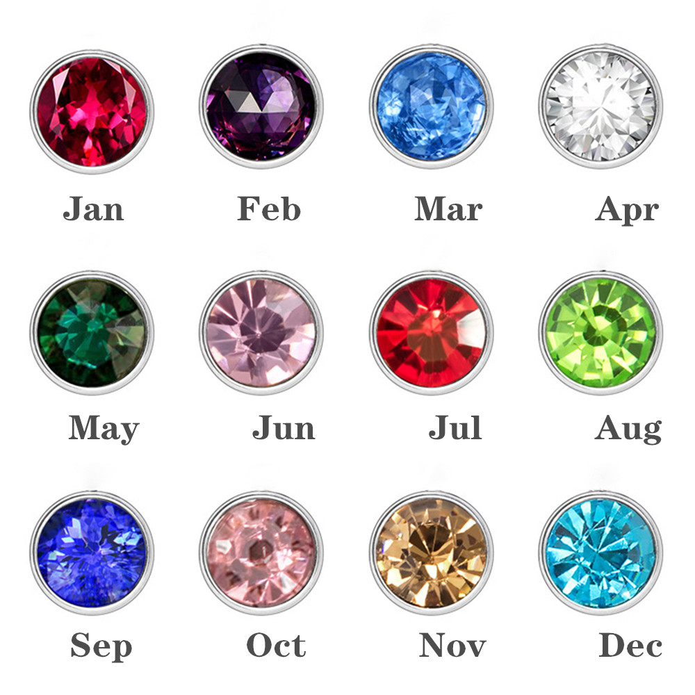 Custom Birthstone Eternal Ring - đánh giá và giá Birth Flower Necklace