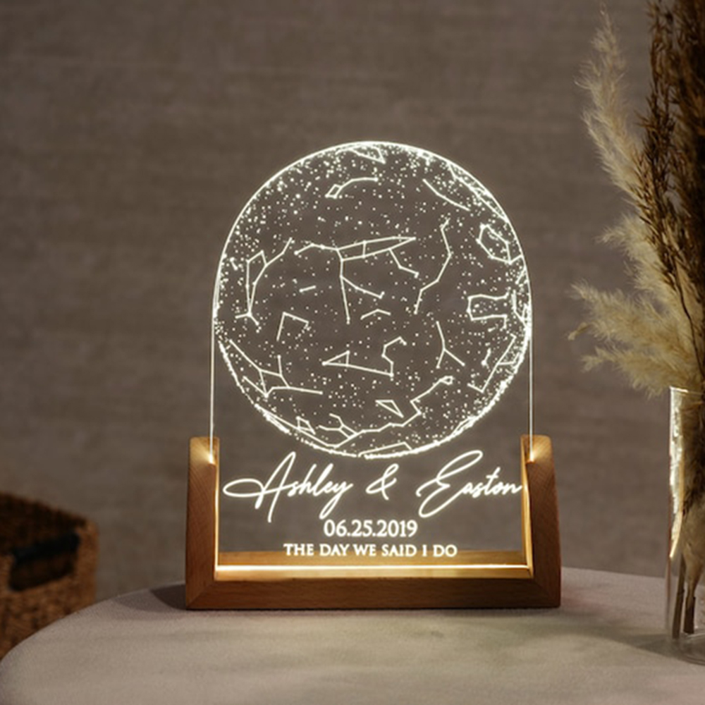 Custom Star Map by Date Person - đánh giá và giá Custom Star Map
