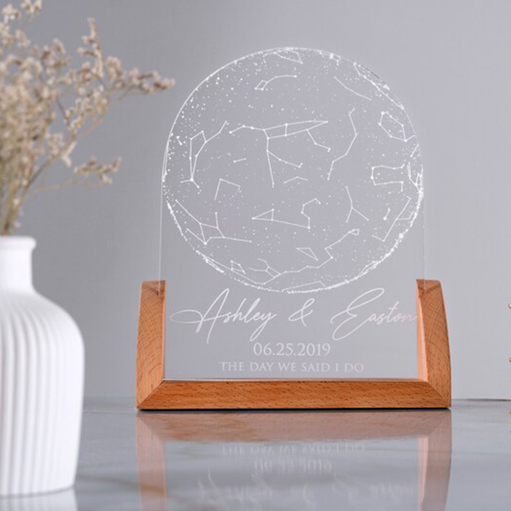 Custom Star Map by Date Person - đánh giá và giá Custom Star Map