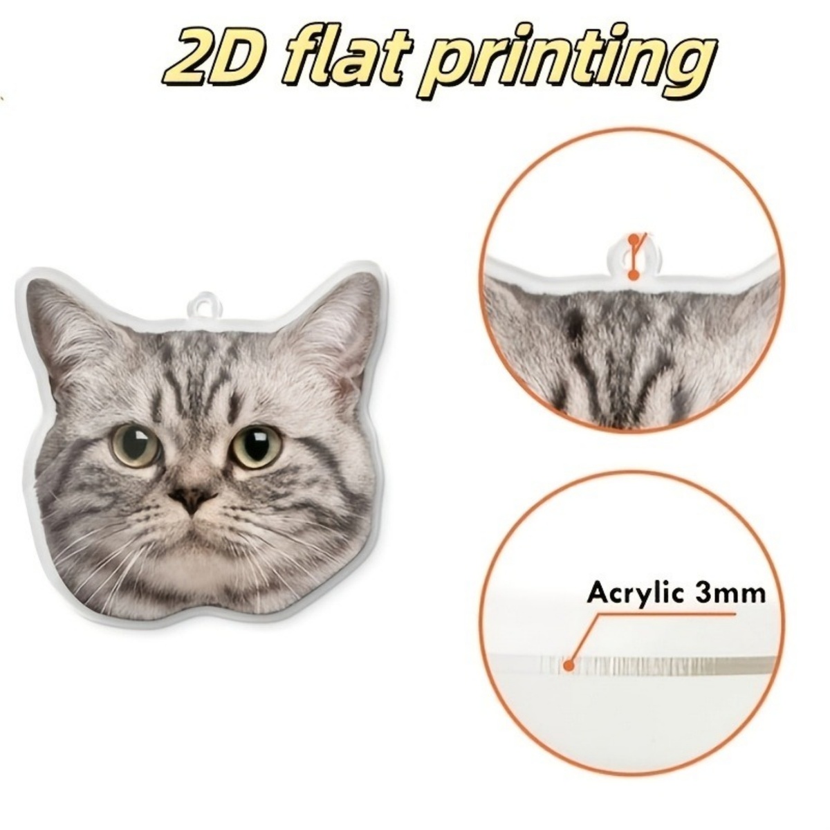 Custom Photo Keychain – Person - đánh giá và giá Pet Portrait Custom