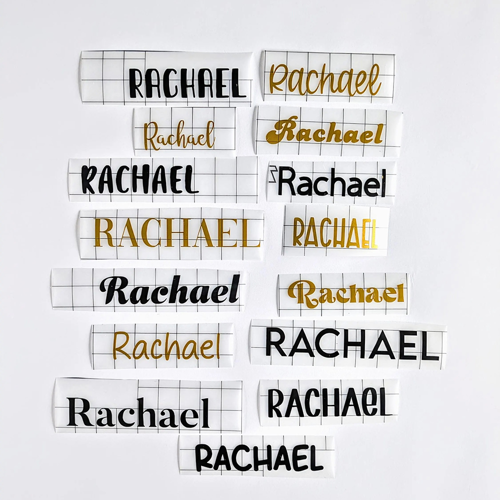 Personalized Name Vinyl Decals - đánh giá và giá Personalised Candle Label