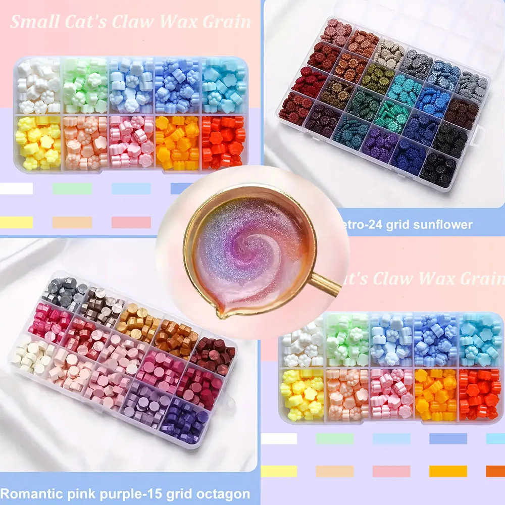 600Pcs Box Sealing Wax Beads,  - đánh giá và giá Wax Seal Letter Kit