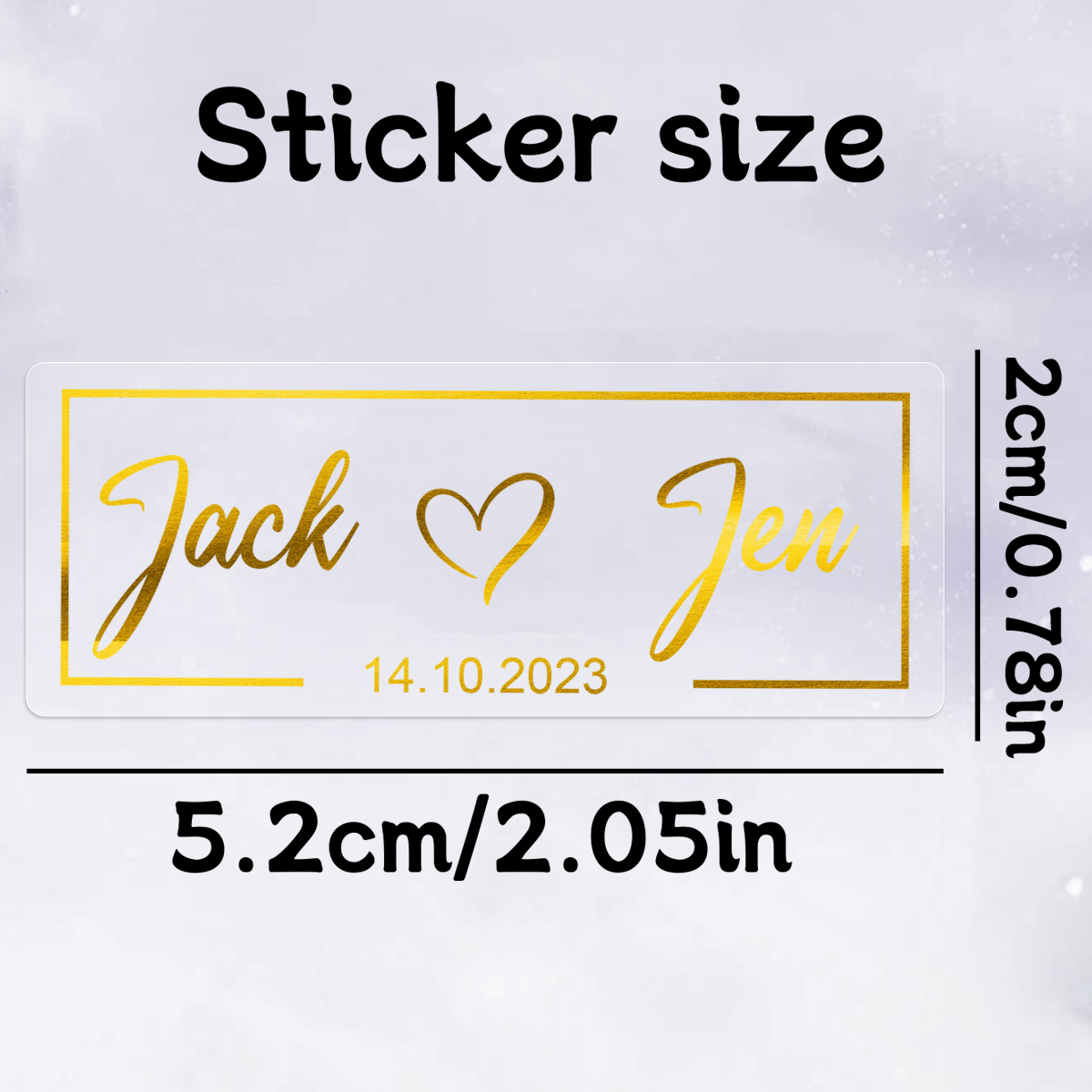 30-240pcs Custom Gold Stamping - đánh giá và giá Personalised Candle Label