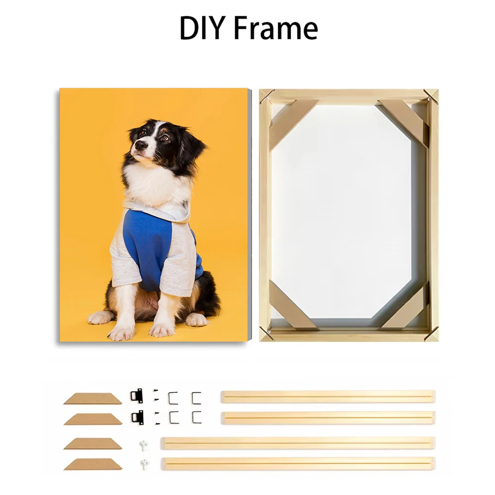 Custom Pet Photo Canvas Print  - đánh giá và giá Pet Portrait Custom