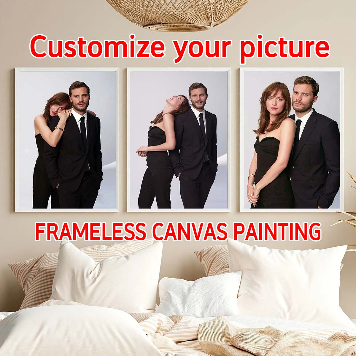 Custom Print Canvas Painting F - đánh giá và giá Pet Portrait Custom