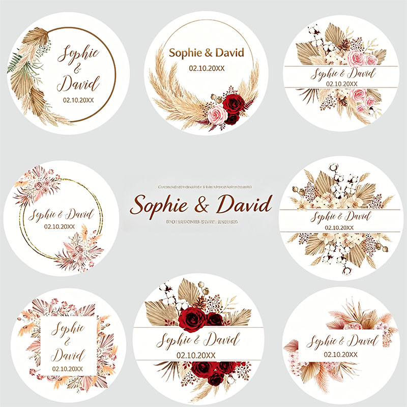 Personalized Boho Dried Pampas - đánh giá và giá Personalized Name Box