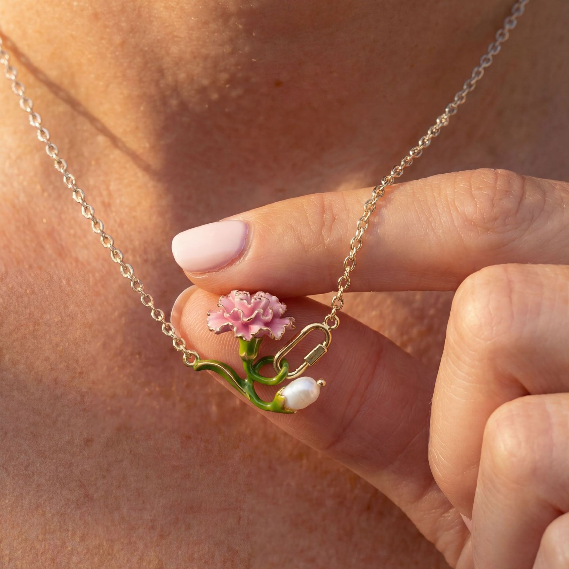 12 Month Birth Flower Necklace - đánh giá và giá Birth Flower Necklace
