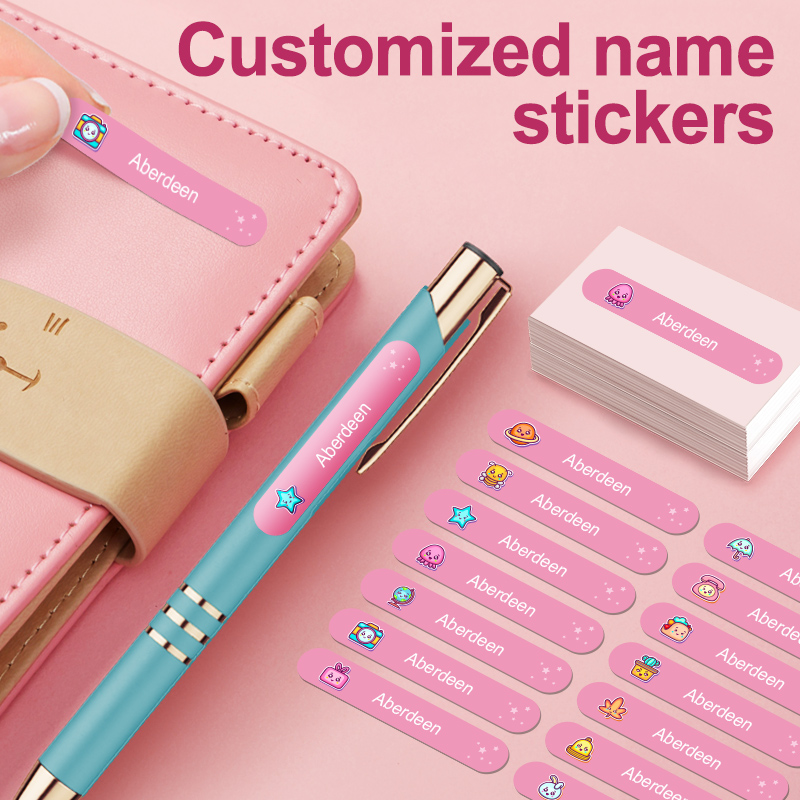 Personalized Waterproof Sticke - đánh giá và giá Personalized Name Box