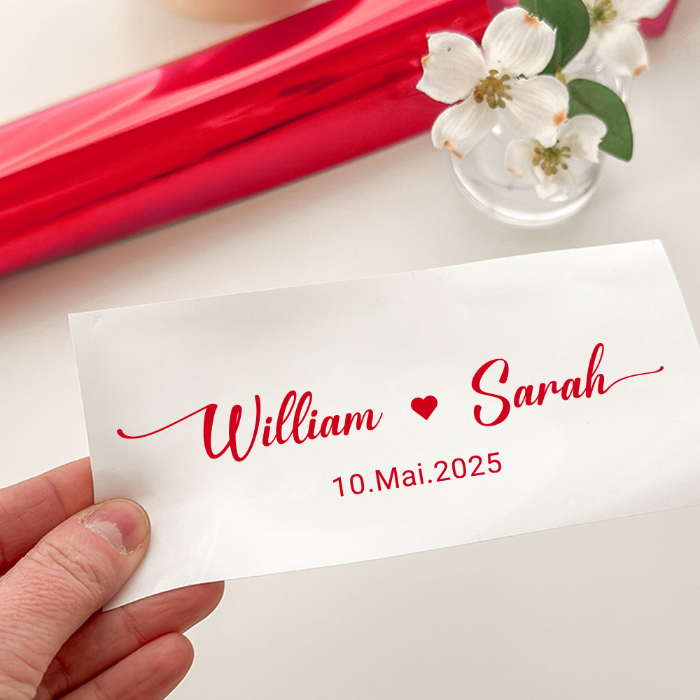 Custom Name Decals for Wedding - đánh giá và giá Personalized Name Box