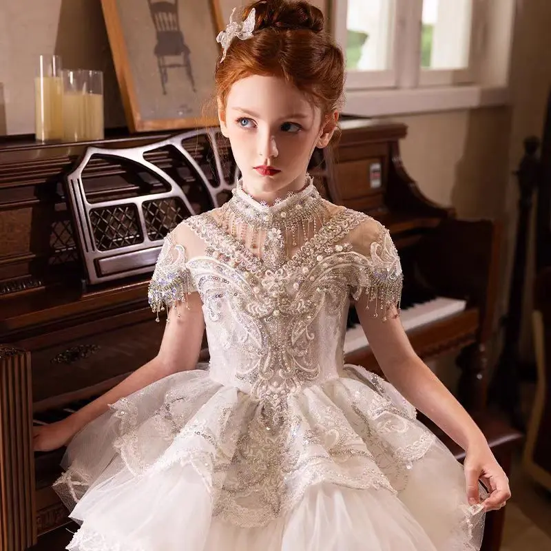 Custom Flower Girl Dress Weddi - đánh giá và giá Birth Flower Necklace