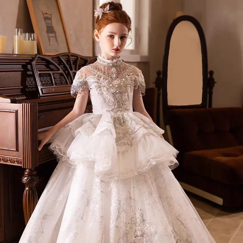 Custom Flower Girl Dress Weddi - đánh giá và giá Birth Flower Necklace
