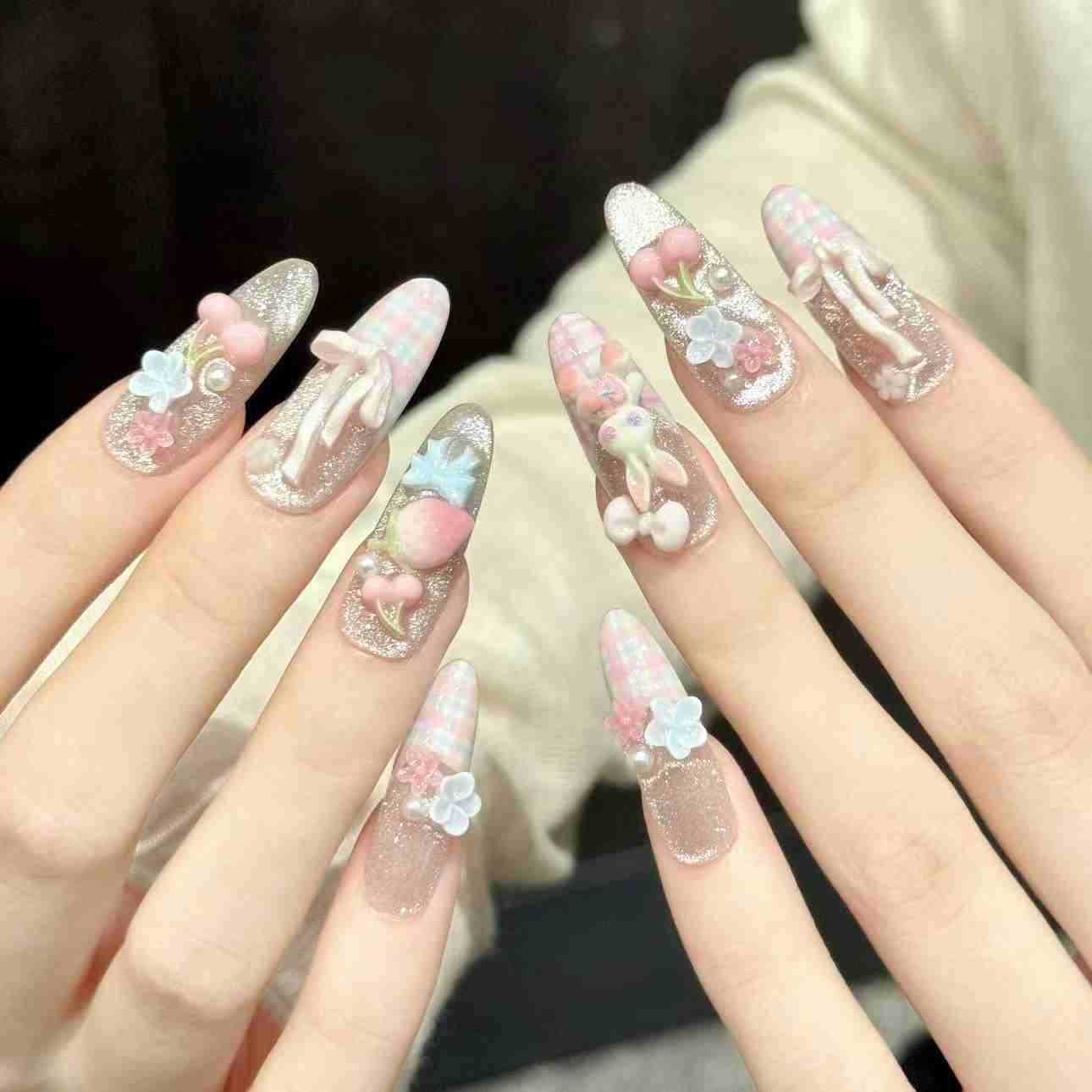 10Pcs Pure Hand-Pressed Oval N - đánh giá và giá Pressed Flower Art