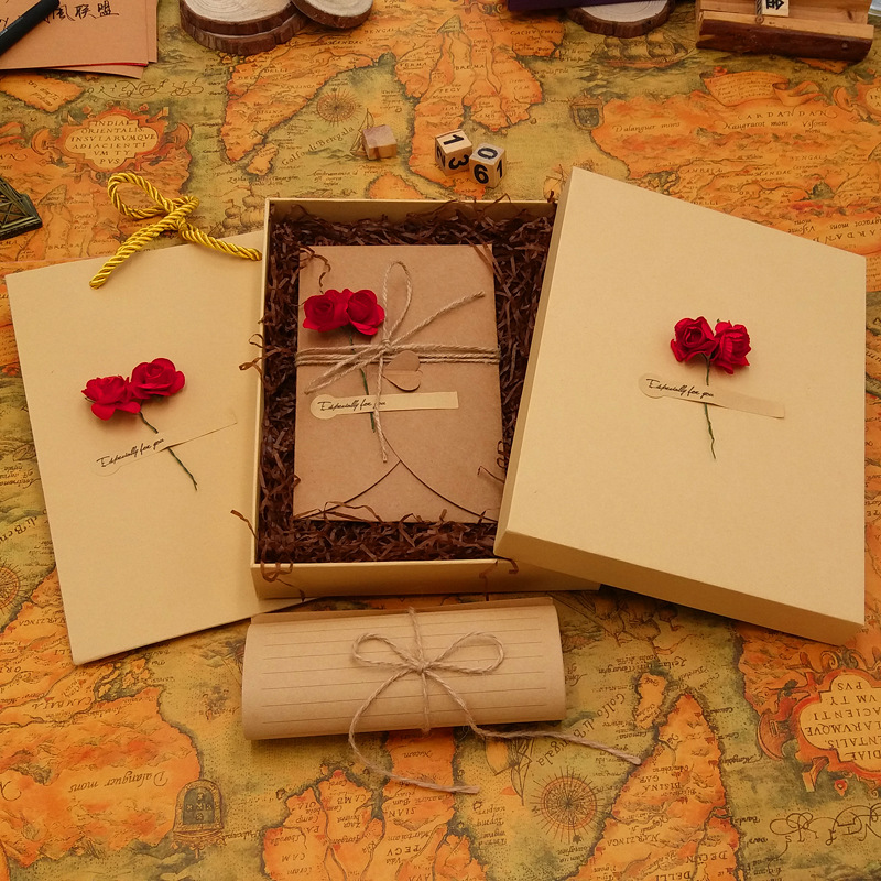 Invitation Envelope Gift Box S - đánh giá và giá Wax Seal Letter Kit