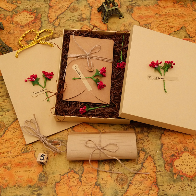 Invitation Envelope Gift Box S - đánh giá và giá Wax Seal Letter Kit