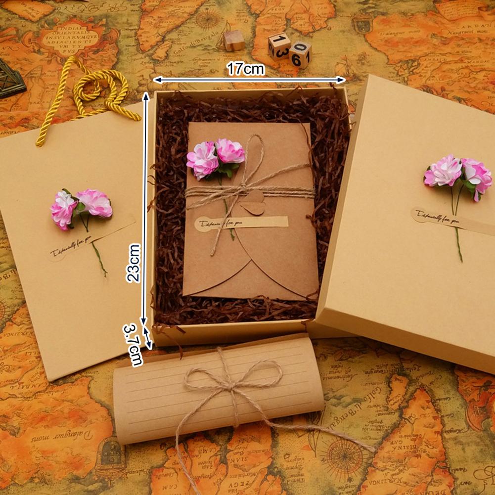 Invitation Envelope Gift Box S - đánh giá và giá Wax Seal Letter Kit