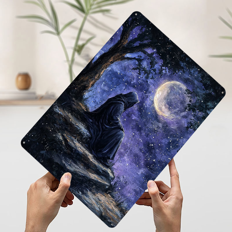 Night Sky Watcher Tin Plaque P - đánh giá và giá Custom Night Sky