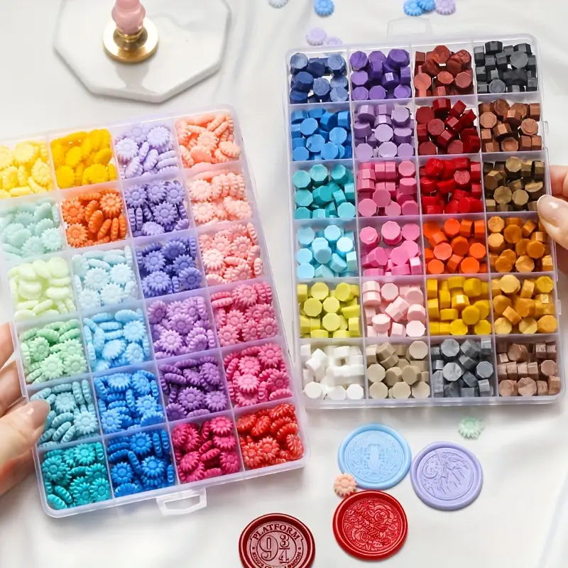 600Pcs Box Sealing Wax Beads,  - đánh giá và giá Wax Seal Letter Kit