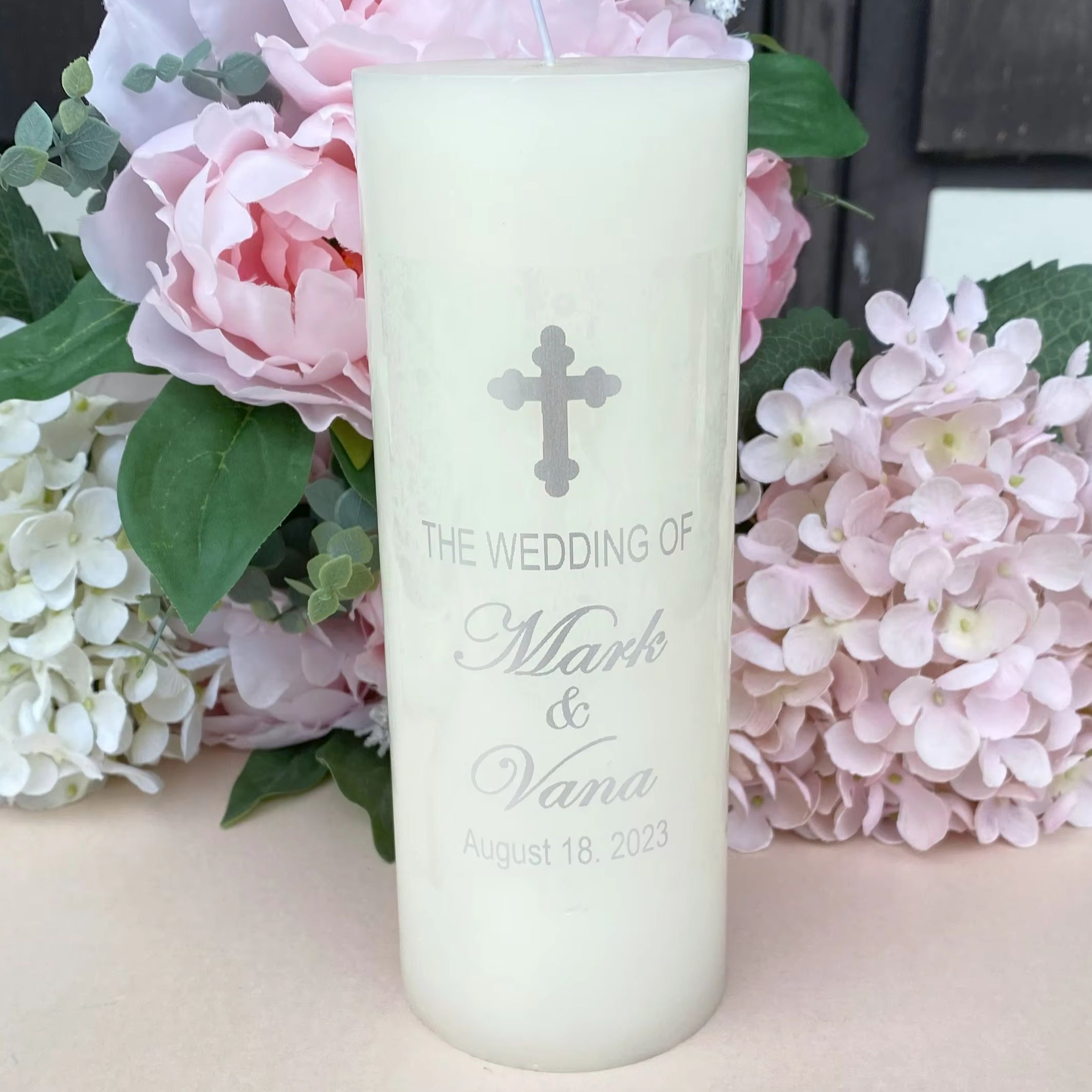 Silver Personalized Candle dec - đánh giá và giá Personalised Candle Label