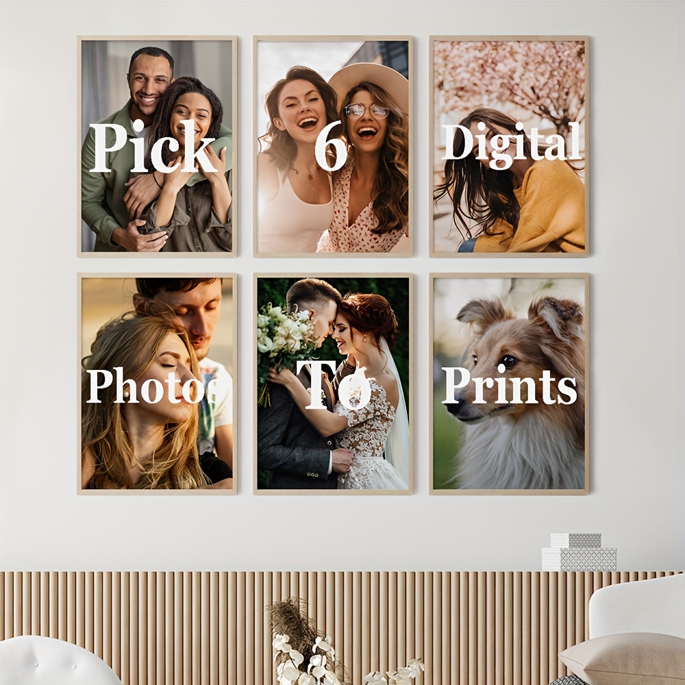 6pcs/set Custom Canvas Prints  - đánh giá và giá Pet Portrait Custom