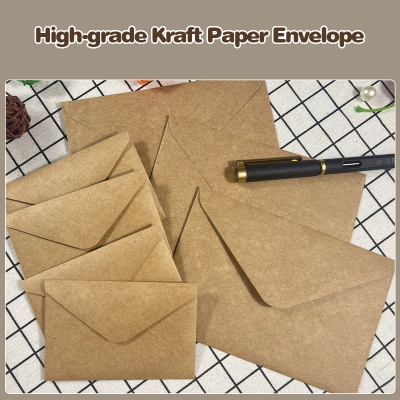 50pcs Kraft Brown Paper Envelo - đánh giá và giá Wax Seal Letter Kit